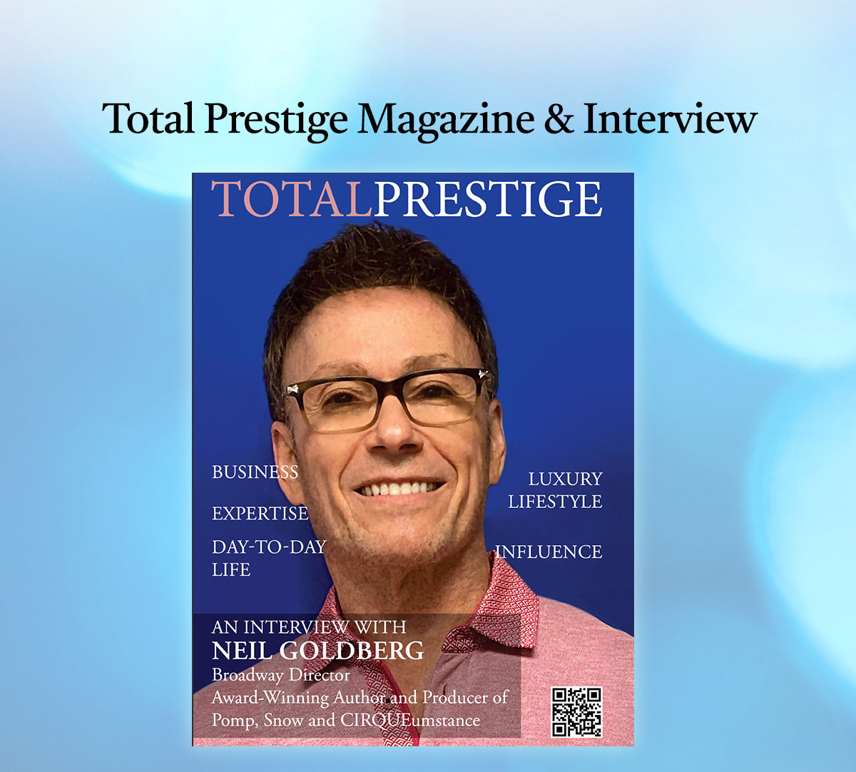 Total Prestige Magazine & Interview • News